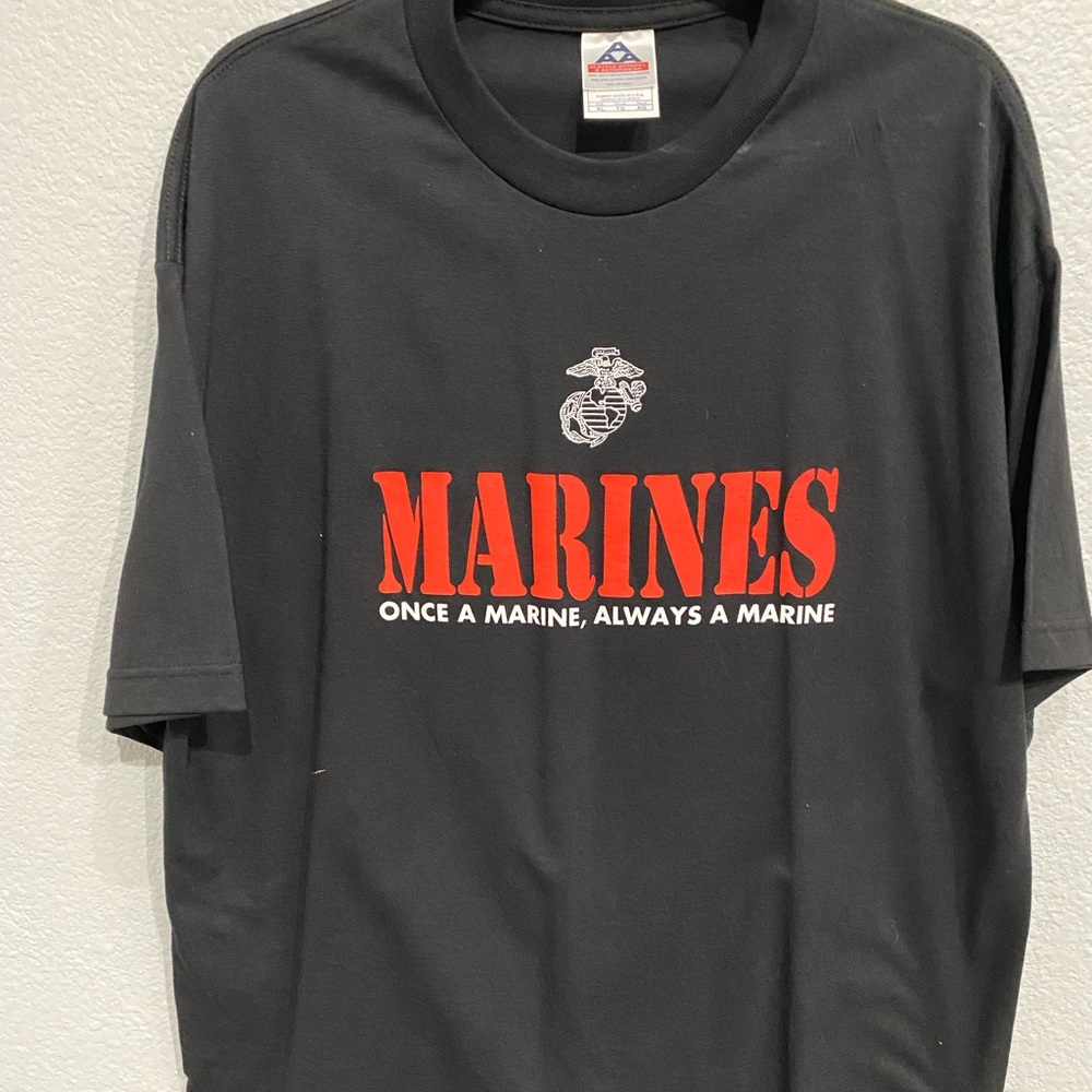 USMC Once A Marine tshirt / XL